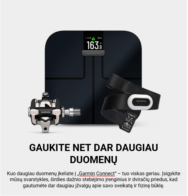 Garmin Connect nauja išvaizda | Lizard.lt