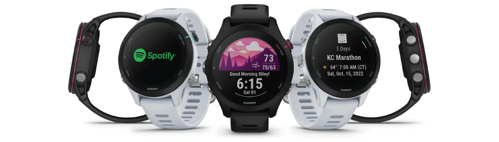 Garmin Forerunner 255S Music, juodas