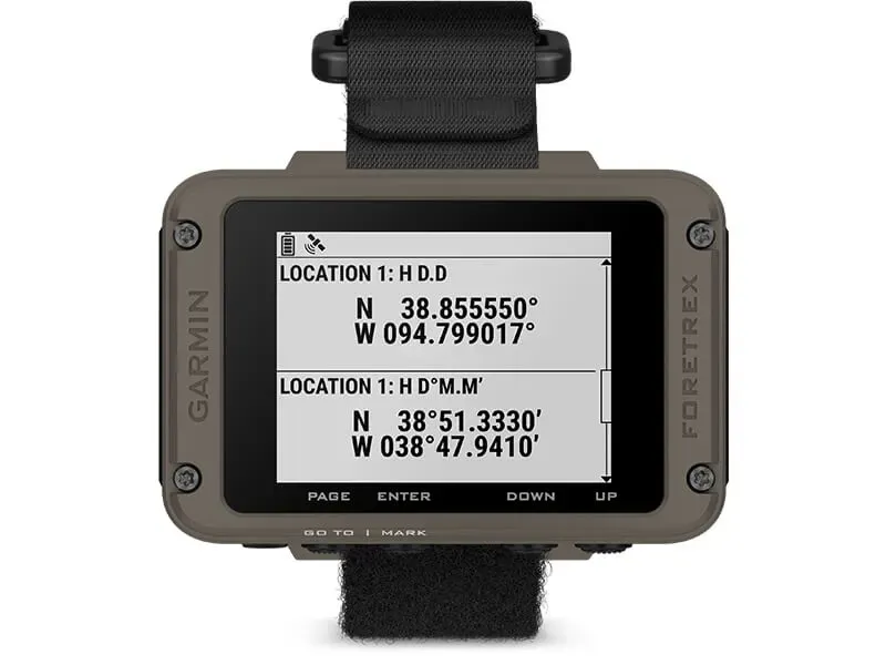 Garmin Foretrex 901 Ballistic Edition