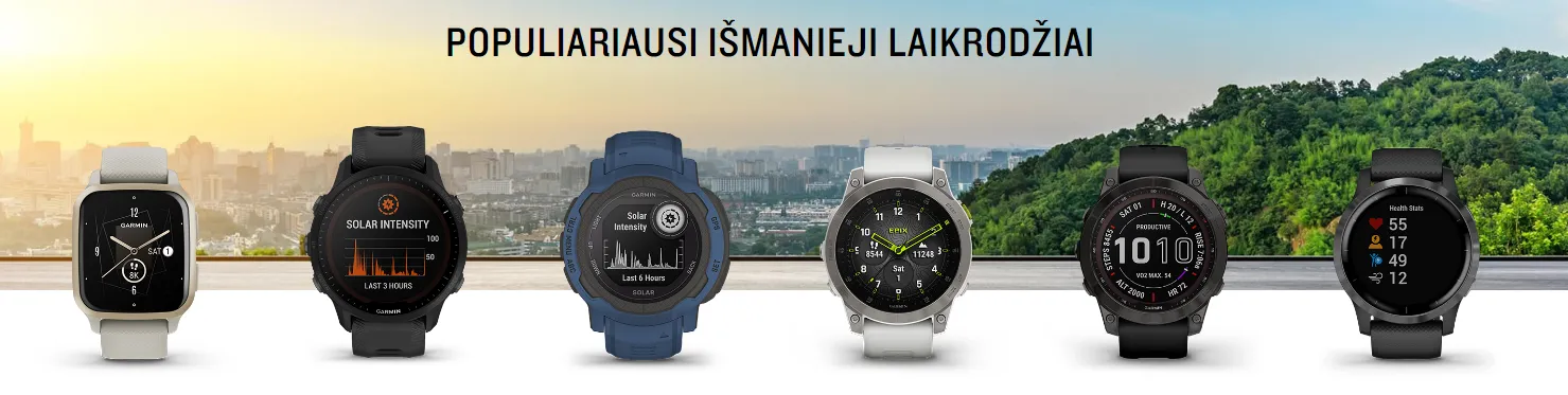 Garmin išmanieji laikrodžiai | Lizard.lt