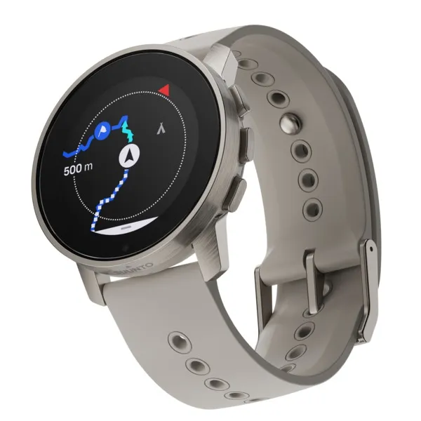 SUUNTO 9 PEAK PRO Titanium, Sand, išmanusis sportinis laikrodis 