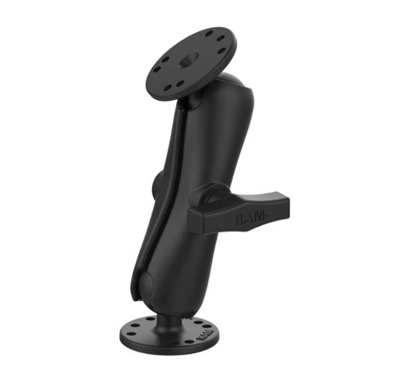 RAM Mount Doppelsaugnapf-Halterung Mit Arm Und X-Grip Halter – Fürs Auto, Motorrad Oder Boot