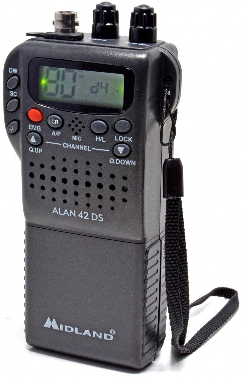 Midland Alan 42 DS nešiojama CB racija | LIZARD.LT