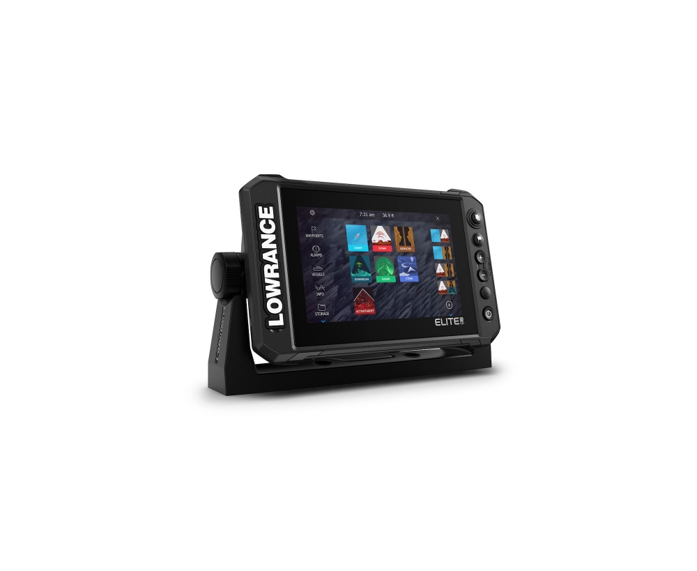 Echolotas Lowrance Elite-7 FS™ su sonaru Active 3-IN-1, Elite FS serija: Elite-7 FS su sonaru