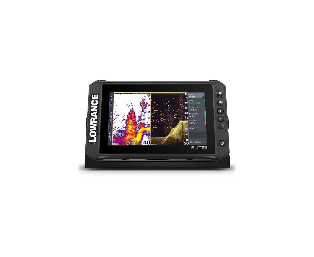 Echolotas Lowrance Elite-9 FS su sonaru Active 3-IN-1, Elite FS serija: Elite-9 FS su sonaru