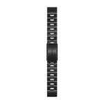 GARMIN QUICKFIT 22MM ANGLIES PILKOS SPALVOS DLC DANGA TITANINė APYRANKė, 010-12863-09