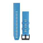 GARMIN QUICKFIT 22MM šVIESIAI MėLYNA SILIKONINė APYRANKė, 010-12740-03