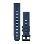 GARMIN QUICKFIT 22MM TAMSIAI MėLYNA SILIKONINė APYRANKė, 010-13111-31
