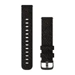 GARMIN GREITAI ATSEGAMA 20 MM JUODųJų PIPIRų NAILONINė APYRANKė, 010-12924-13