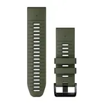 GARMIN QUICKFIT 26MM SAMANų GRAFITO SILIKONINė APYRANKė, 010-13281-07
