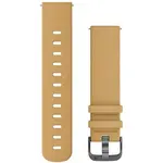 GARMIN GREITAI ATSEGAMA 20 MM šVIESIAI RUDA TAN SUEDE ODINė APYRANKė, 010-12691-04