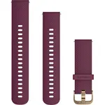 GARMIN GREITAI ATSEGAMA 20 MM TAMSIAI RAUDONA SILIKONINė APYRANKė, 010-12691-05