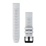 GARMIN QUICKFIT 22MM BALTOJO AKMENS SILIKONINė APYRANKė, 010-13280-01