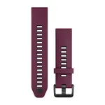 GARMIN QUICKFIT 20 MM MERLOT/GRAFITO SILIKONINė APYRANKė, 010-13391-04