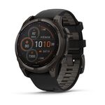 GARMIN FENIX 8 51MM, SAPPHIRE SOLAR, JUODAS, 010-02907-11