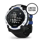 GARMIN INSTINCT 3 - 50 MM SOLAR BALTOJO AKMENS SPALVOS SU JUODU / MėLYNU DIRžELIU, 010-02935-03