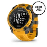 GARMIN INSTINCT 3 - 45 MM SOLAR SAULėS GELTONOS SPALVOS, 010-02934-02
