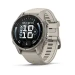 GARMIN FENIX 9 43MM – TITANO SPALVOS SU RūKO / PILKU DIRžELIU, 010-04761-01