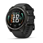 GARMIN FENIX 9 47MM – PILKOS ANGLIES SPALVOS SU JUODU DIRžELIU, 010-04762-11