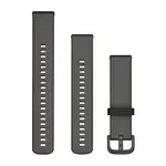 GARMIN GREITAI ATSEGAMA 20MM AKMENUKų PILKUMO SILIKONINė APYRANKė, 010-12932-68