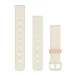 GARMIN GREITAI ATSEGAMA 20 MM KREMINėS/ROžINėS AUšROS SPALVOS SILIKONINė APYRANKė, 010-12932-69