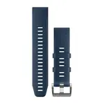GARMIN QUICKFIT 22 MM KAPITONO MėLYNOS SPALVOS APYRANKė, 010-13989-00