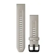 GARMIN QUICKFIT 20 MM šVIESAUS SMėLIO SILIKONINė APYRANKė, 010-13102-04