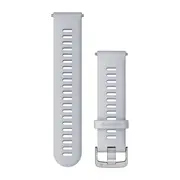 GARMIN GREITAI ATSEGAMA 22MM BALTOJO AKMENS SILIKONINė APYRANKė, 010-11251-3B