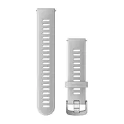 GARMIN GREITAI ATSEGAMA 20 MM BALTAI RAIžYTA SILIKONINė APYRANKė, 010-11251-9Q