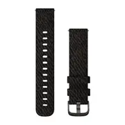 GARMIN GREITAI ATSEGAMA 20 MM JUODųJų PIPIRų NAILONINė APYRANKė, 010-12924-13