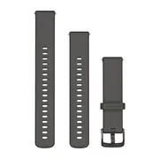 GARMIN GREITAI ATSEGAMA 18MM PILKų AKMENėLIų SILIKONINė APYRANKė, 010-13256-00