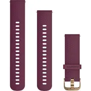 GARMIN GREITAI ATSEGAMA 20 MM TAMSIAI RAUDONA SILIKONINė APYRANKė, 010-12691-05