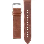 GARMIN GREITAI ATSEGAMA 20 MM RUDA RELJEFINė ODINė APYRANKė, 010-12691-0D
