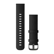 GARMIN GREITAI ATSEGAMA 22MM JUODA ODINė APYRANKė, 010-12932-63