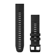 GARMIN QUICKFIT 22MM JUODA SILIKONINė APYRANKė, 010-13280-00