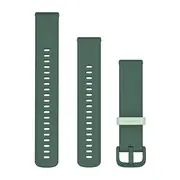 GARMIN GREITAI ATSEGAMA 20 MM žALIOJO JASPIO SILIKONINė APYRANKė, 010-12932-66