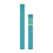 GREITAI ATSEGAMAS COMFORTFIT DIRžELIS 22 MM | GINTARO GELTONUMO / TURKIO SPALVOS, 010-14400-07