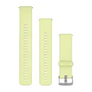 GARMIN GREITAI ATSEGAMA 22MM CITRININėS SPALVOS SILIKONINė APYRANKė, 010-13406-11