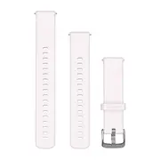 GARMIN GREITAI ATSEGAMA 18MM SU SIDABRO SPALVOS SAGTIMI IR BLYšKIAI RAUSVA SILIKONINE APYRANKE, 010-13406-03