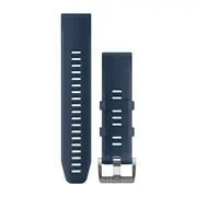 GARMIN QUICKFIT 22 MM KAPITONO MėLYNOS SPALVOS APYRANKė, 010-13989-00