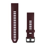 GARMIN QUICKFIT 20 MM TAMSIOS VYšNIų/žALSVAI PILKA SILIKONINė APYRANKė, 010-14506-02