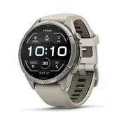GARMIN FENIX 9 PRO 43MM – TITANO SPALVOS RūKO / SMILTAINIO DIRžELIU, 010-04335-86