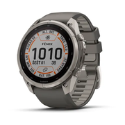 GARMIN FENIX 9 PRO INREACH SOLAR 51MM – PILKOS ANGLIES SPALVOS / JUODU DIRžELIU, 010-04339-01