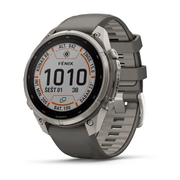 GARMIN FENIX 9 PRO INREACH SOLAR 47MM – PILKOS ANGLIES SPALVOS / JUODU DIRžELIU, 010-04338-01