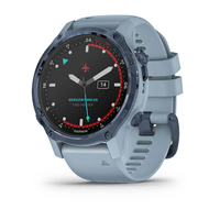 GARMIN DESCENT MK2S MINERALINėS MėLYNOS SPALVOS SU JūROS PUTOS SILIKONINIU DIRžELIU, 010-02403-07