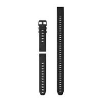 GARMIN QUICKFIT 20 MM JUODA SILIKONINė NARDYMO APYRANKė, 010-13028-00