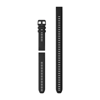 GARMIN QUICKFIT 20MM JUODA SILIKONINė NARDYMO APYRANKė, 010-13028-00