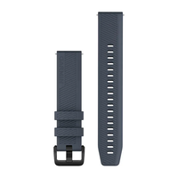 GARMIN GREITAI ATSEGAMA 20 MM RAIžYTA GRANITO MėLYNA SILIKONINė APYRANKė, 010-13076-01