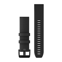GARMIN QUICKFIT 22MM JUODA RAIžYTA SILIKONINė APYRANKė, 010-12901-00