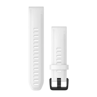 GARMIN QUICKFIT 20 MM BALTA SILIKONINė APYRANKė, 010-12865-00